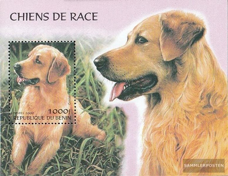 Prophila Collection Benin Briefmarken – Komplettausgabe Hunderassen 2000, Postfrisch MNH