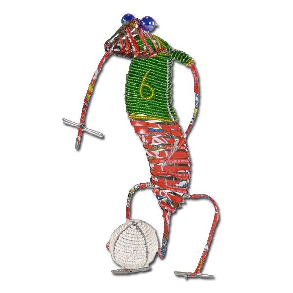 Fußball-Gecko "Recycled Elfmeter" | African Attitude | Wir bringen