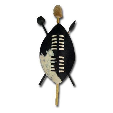 Wall Decoration Zulu Shield 50 Cm About African Attitude