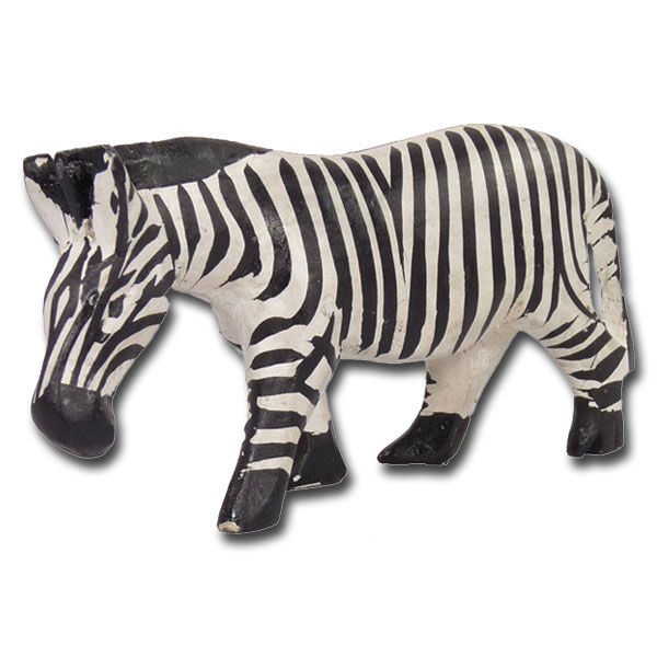Wooden zebra "African Fury", small About African Attitude your Africa Online Shop