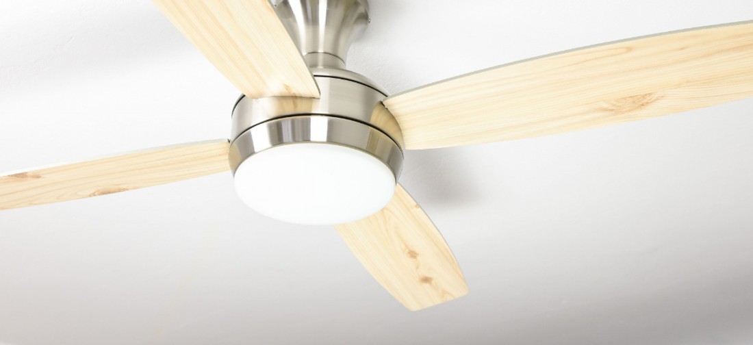 Ceiling Fan Saturn Silver Light Remote Control