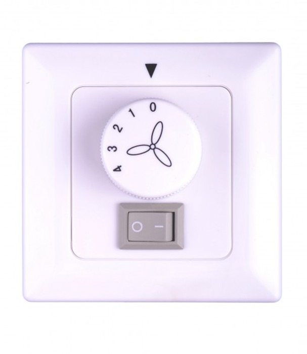 Wandschalter für Deckenventilatoren mit Licht Aufputz