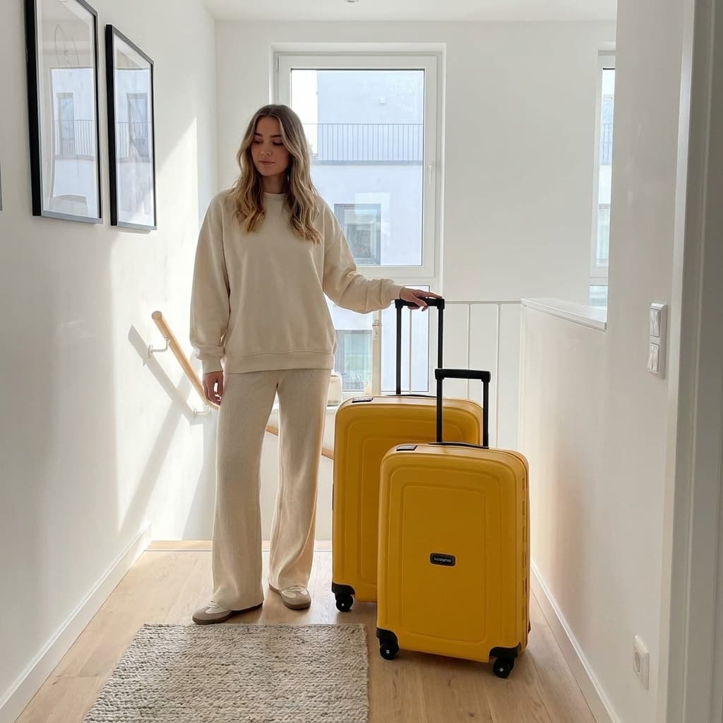 Samsonite Koffer Innenraum