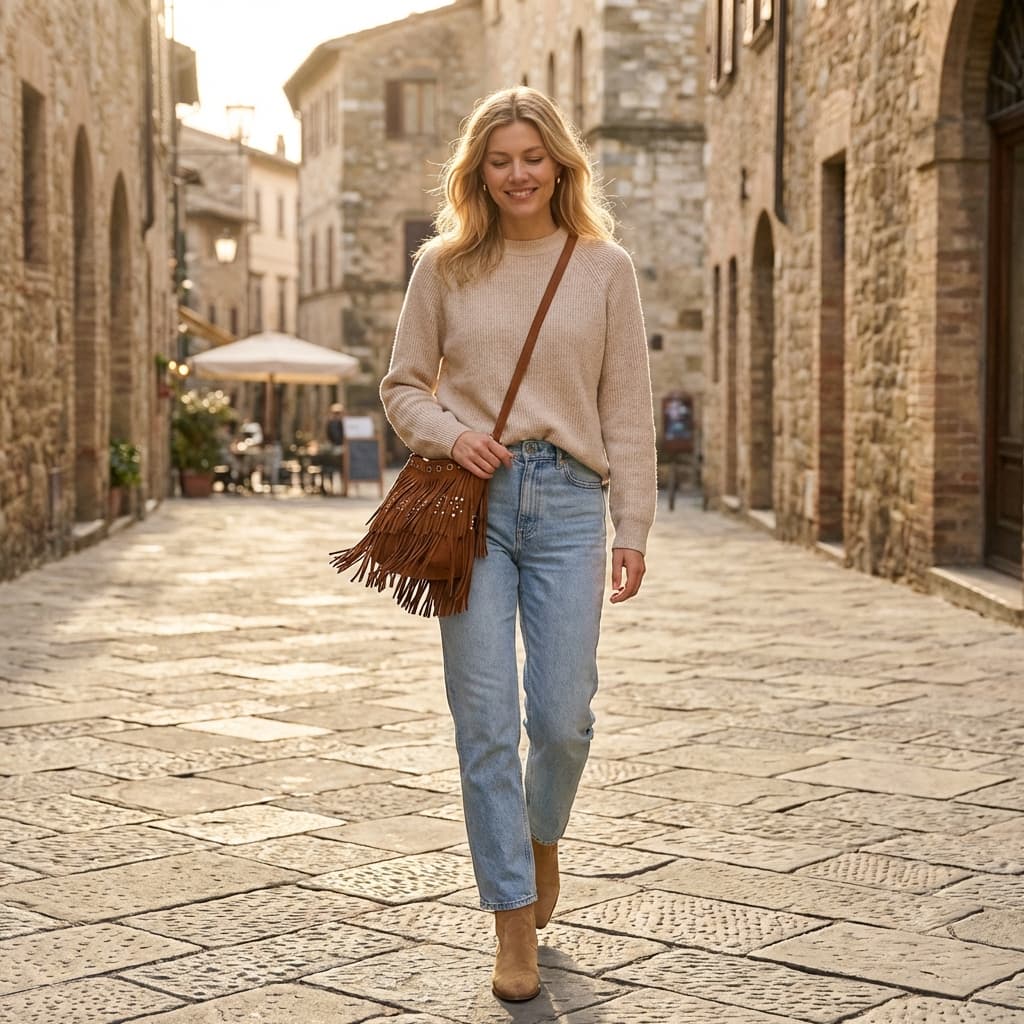 Wildleder Tasche von SURI FREY