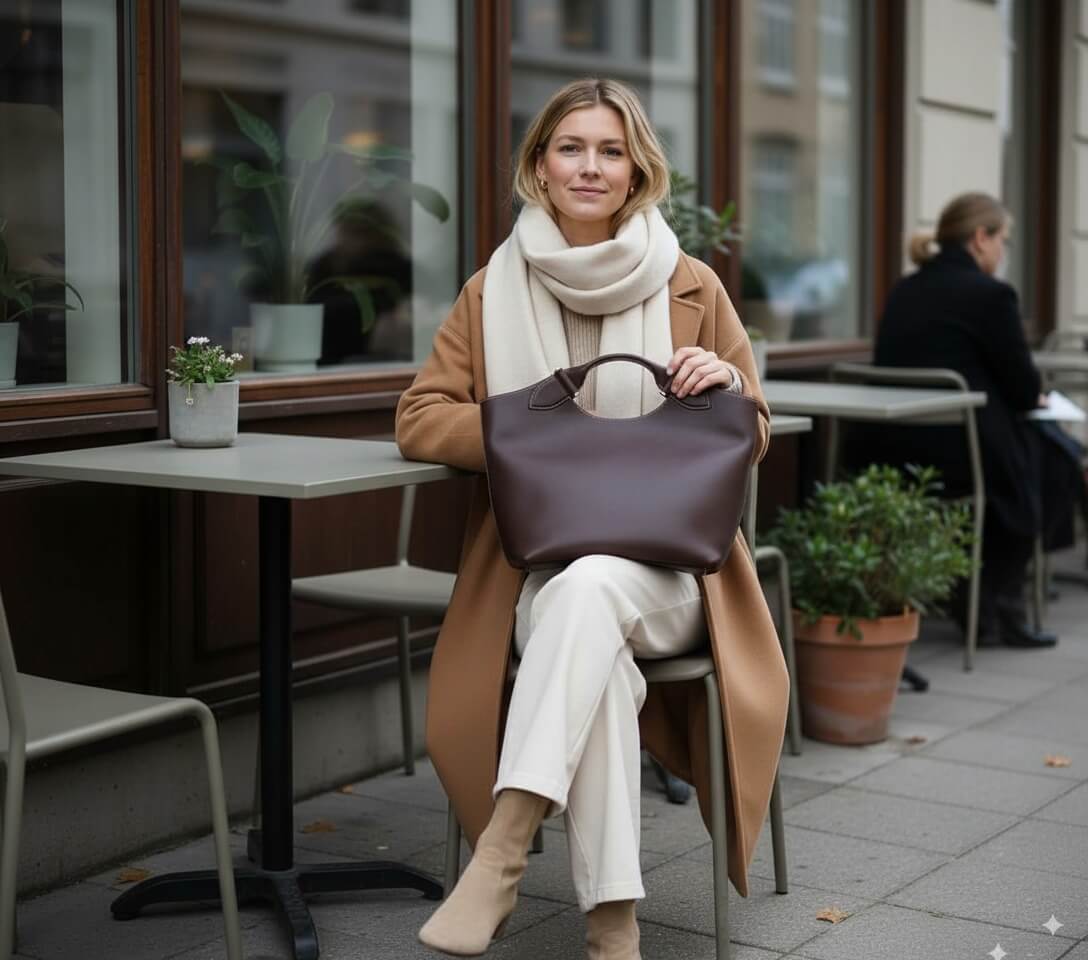 Burgundy & Mocha Bag Trend 2025