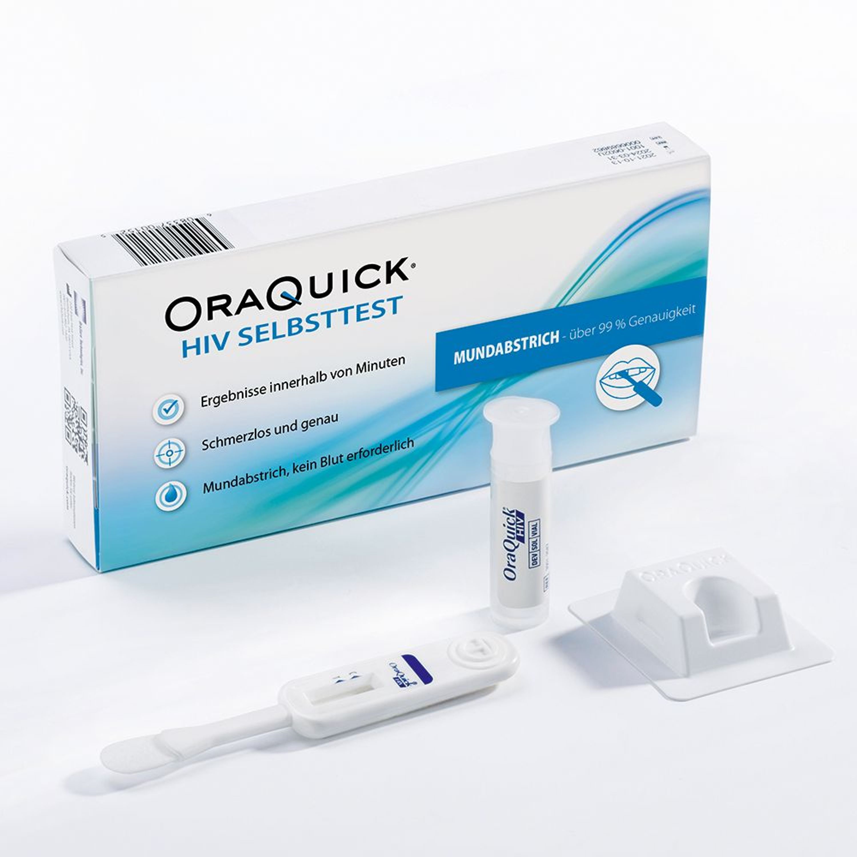 Oraquick HIV Self Test With Saliva HIV Antibody Rapid Test For Oral 