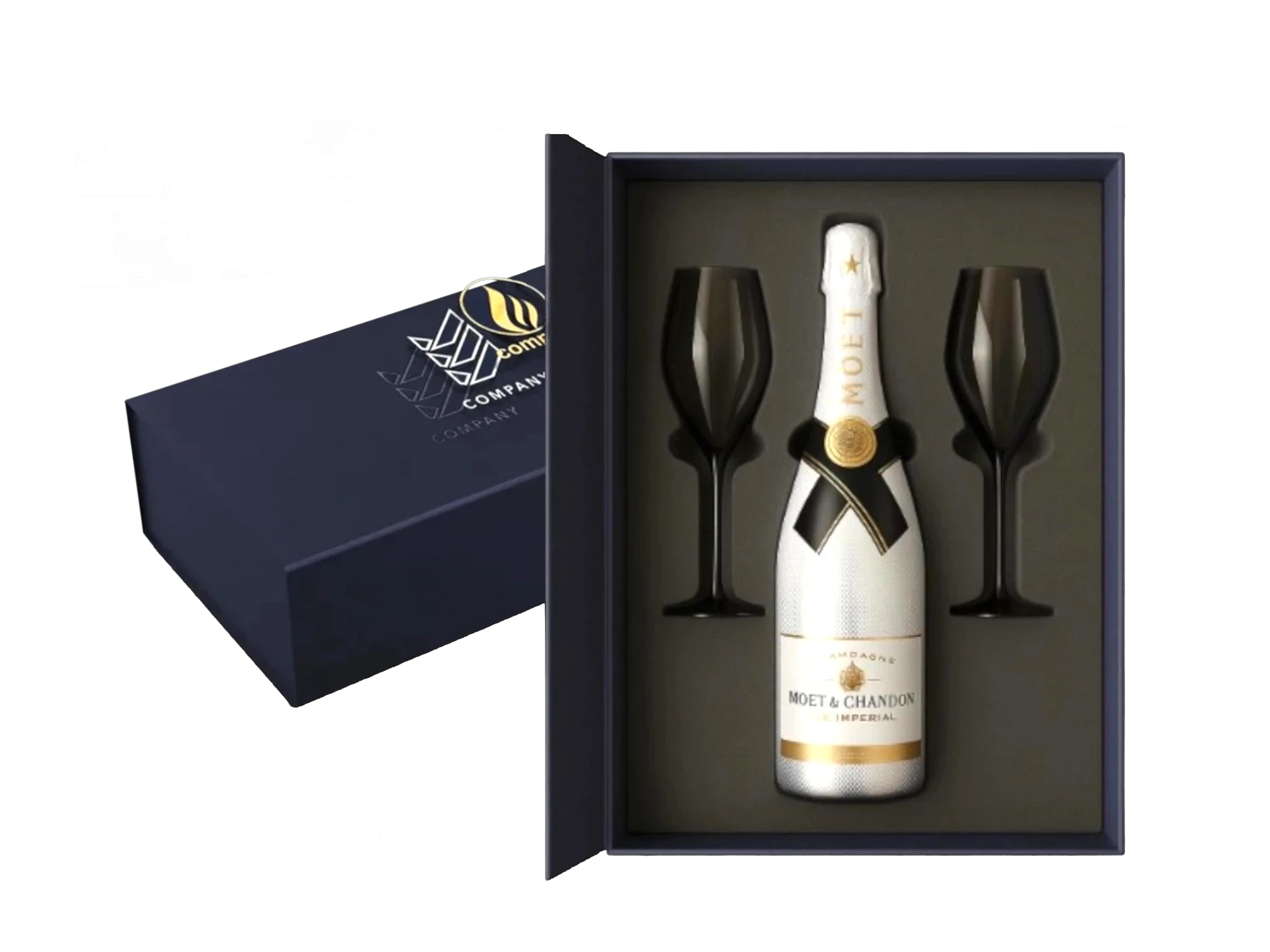 Edle Geschenkbox für Champagner