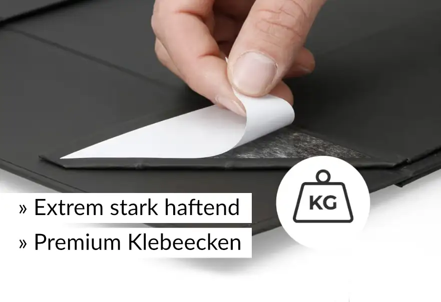 Magnetbox mit Klebeecken