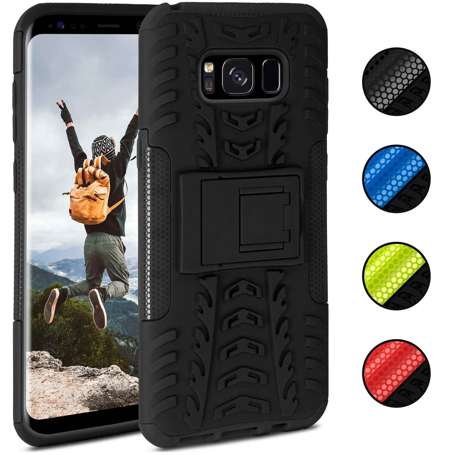 Panzer Hlle fr Samsung Galaxy S8 Plus Outdoor Schutzhlle Hard Case Back  Cover | eBay.de