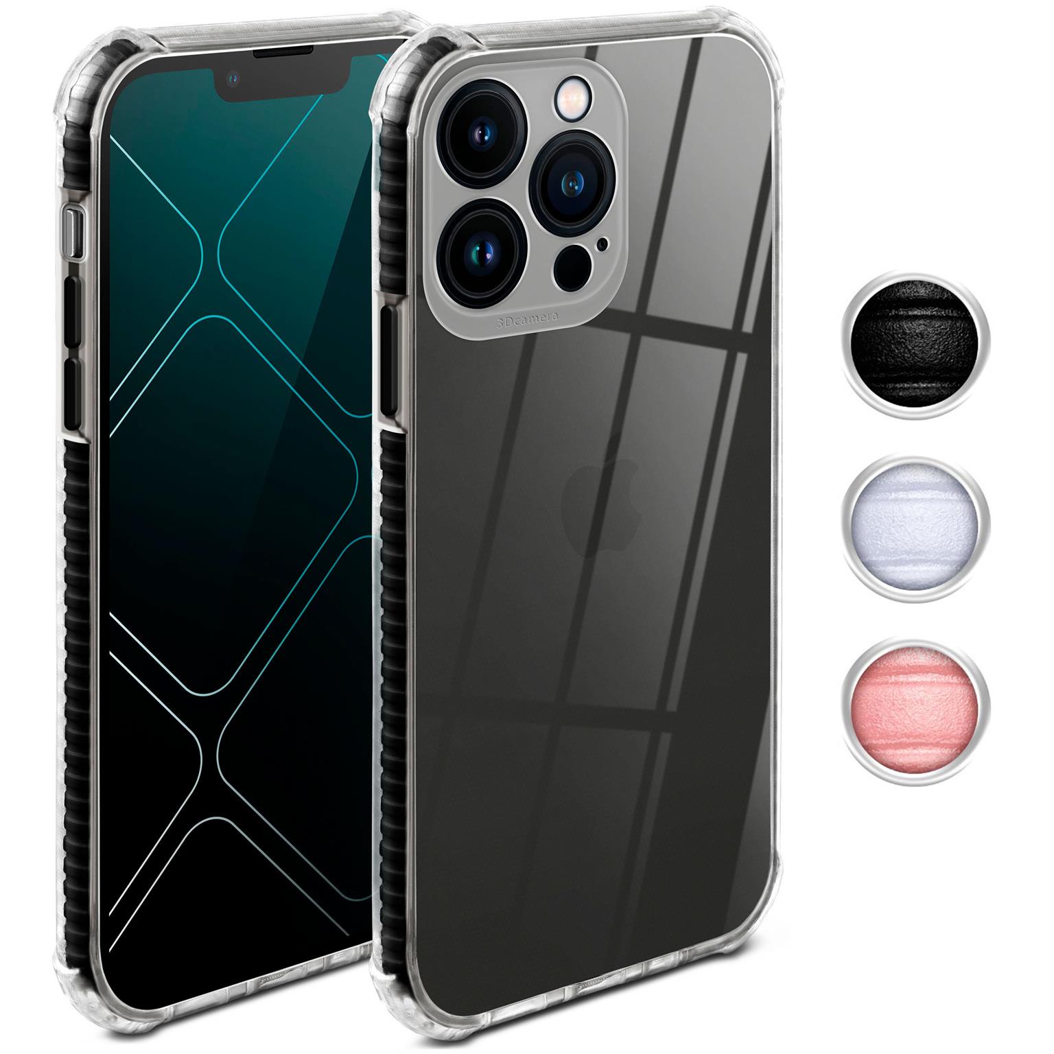 Hlle fr Apple iPhone 13 Pro Max Transparent Eckschutz Case Silikon  Handyhlle | eBay.de