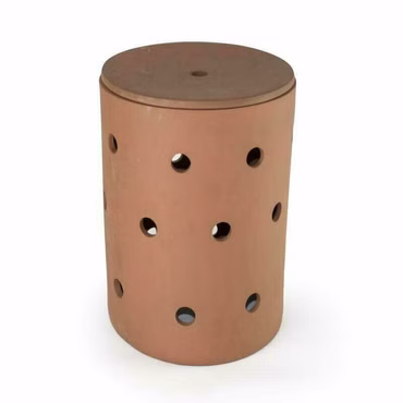 Kompoströhre "TUBE" aus atmungsaktivem Ton