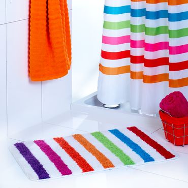 Duschvorhang, gestreift Bad Badtextilien Duschvorhänge