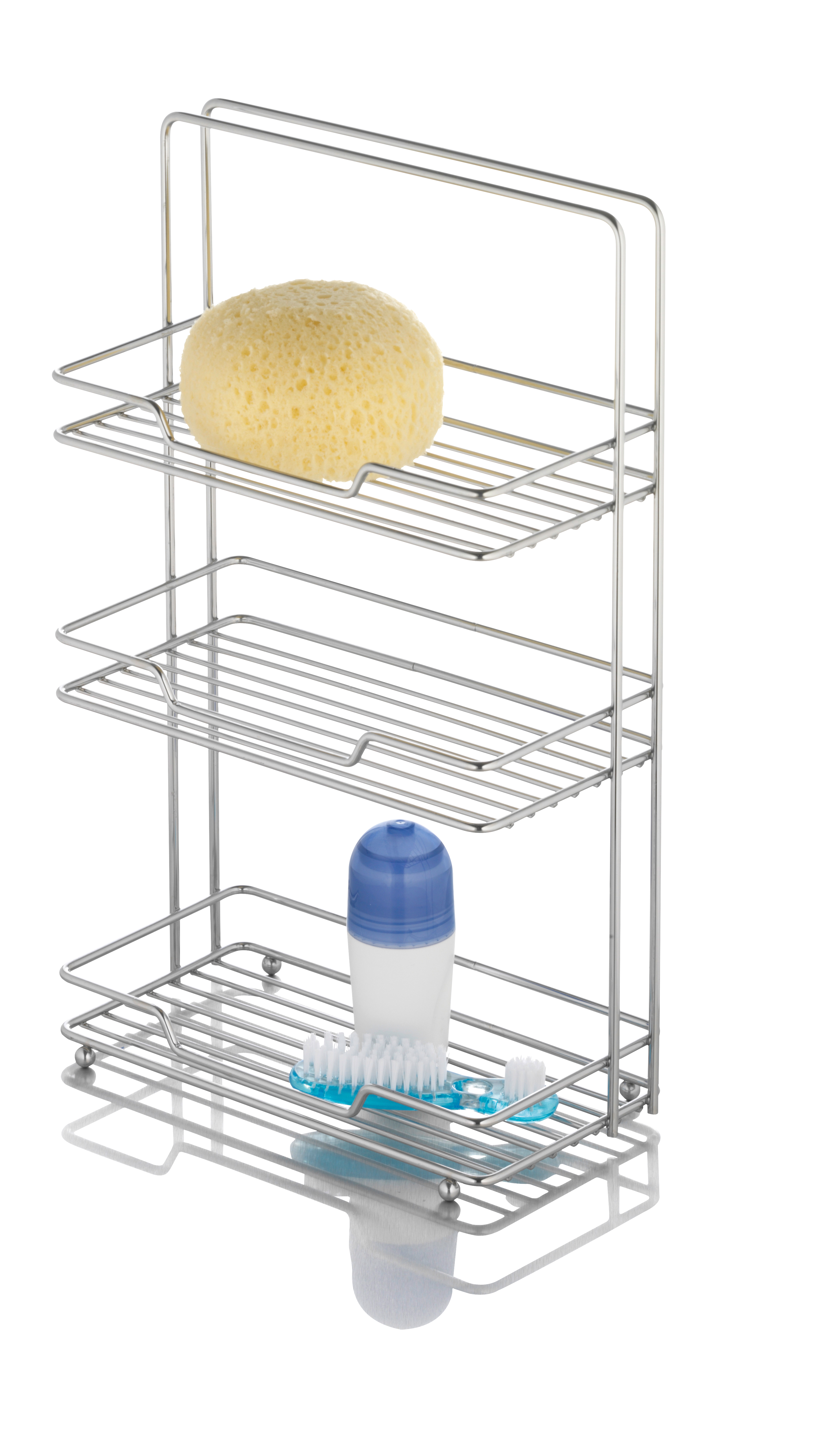 Standregal verchromt 3 Böden "Mérida" Standregal verchromt 3 Böden "Mérida"