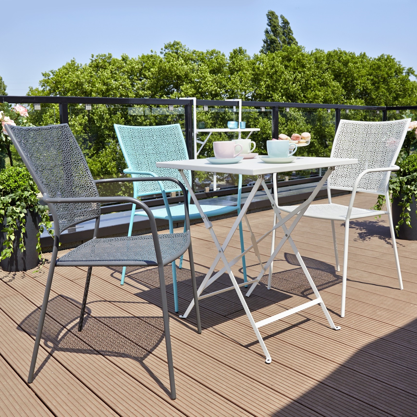 Klappstuhl Gartenstuhl Balkonstuhl Terrassenstuhl Klapptisch