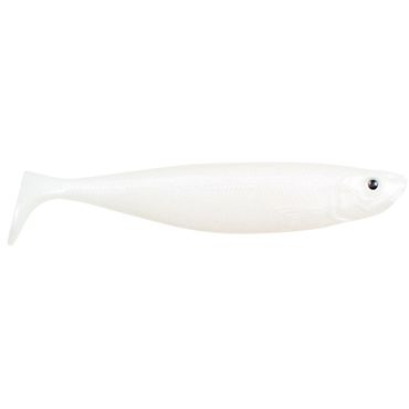 Strike Pro Tumbler Shad 13cm Albino Pearl Gummifisch