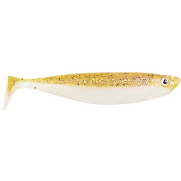 Strike Pro Tumbler Shad 13cm Albino Pearl Gummifisch