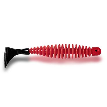 Rhino Salty Paddler 9cm rot/schwarz UV Gummifisch Meer