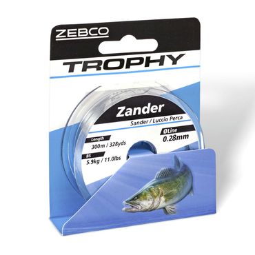 Zebco Trophy Zander 0,28mm 300m TOP Angelschnur