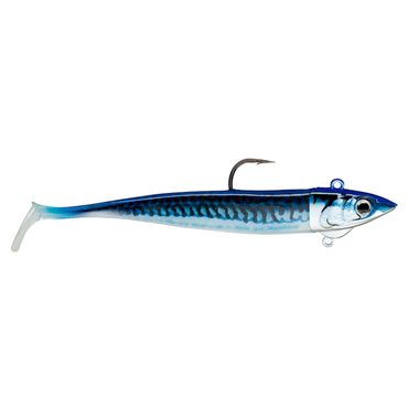 Storm Biscay Deep Minnow 127g Blue Mackerel BDM18BM Gummifisch Meeresangeln