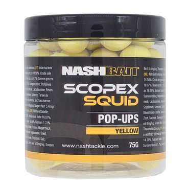 Nash Scopex Squid Pop Ups 75g Karpfenköder