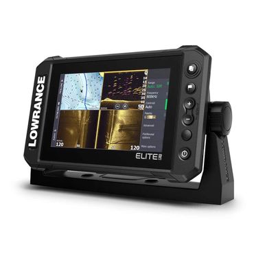 Lowrance Elite FS 7 HDI Festmontage Echolot mit Geber