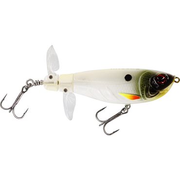 Westin Spot-On Twin Turbo 9cm 19g Floating Bling Perch Propbait Oberflächenköder