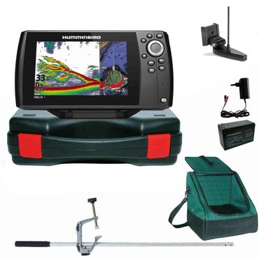 Humminbird Helix 7 Chirp GPS G4 GPS Kartenplotter Echolot Portabel Master Plus - Komplett mit Geber