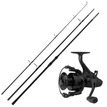 Karpfen Angeln Combo - Markenware Profi Angelset Fox Karpfenrute & Karpfenrolle