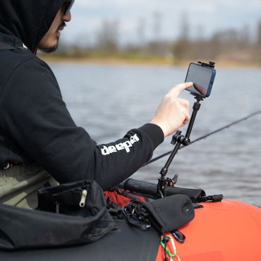 Deeper Smartphone Holder für Boot und Kajak Fishfinder Zubehör