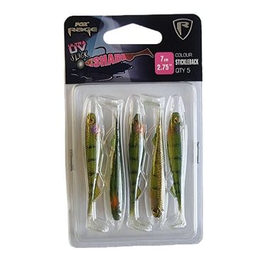 Fox Rage Slick Shad Single Colour Pack Gummifisch