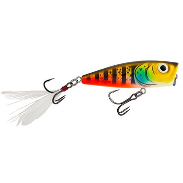 Salmo Rattlin pop 7cm Clear Blue Shiner Popper