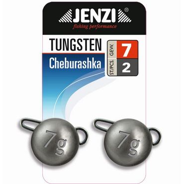 Jenzi Tungsten Cheburashka Grau 2St 10g Bleikopf-System