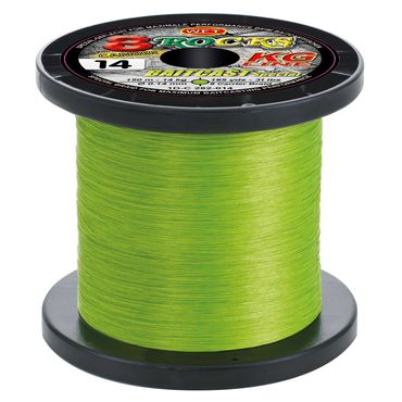 WFT 8-Rocks BC Special Chartreuse 14KG 0,14 Geflochtene Angelschnur Meterware