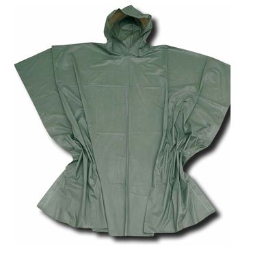 Behr Poncho grün Regenschutz