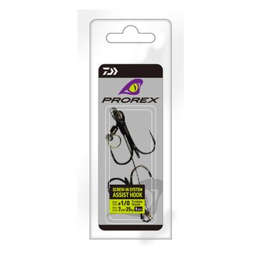 Daiwa Prorex Screw-In Assist Hook Gummifische Systeme