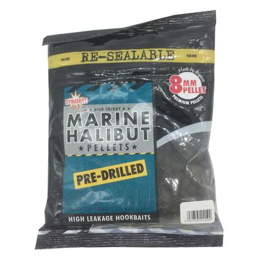 Dynamite Baits Pre-Drilled Pellets Marine Halibut 8mm 350g