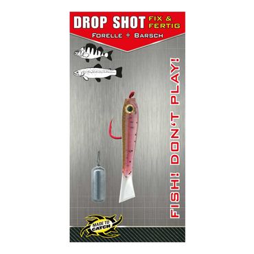 Jackson Ready to Fish Barsch/Forelle Drop Shot Angeln Set