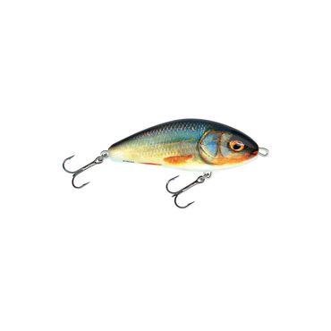 Salmo Fatso Sinking 10cm Spotted Brown Perch Wobbler