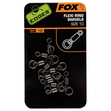 Fox Edges Flexi Ring Swivel Karpfenangeln Zubehör