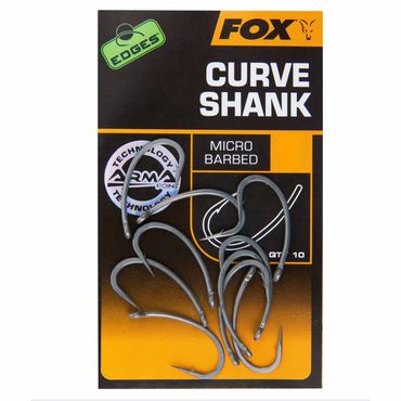 Fox Edges Armapoint Curve Shank Size 4 Karpfenhaken