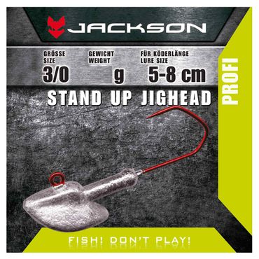 Jackson VMC Jighead Stand Up 3/0 für Köderlänge 5–8 cm 5g