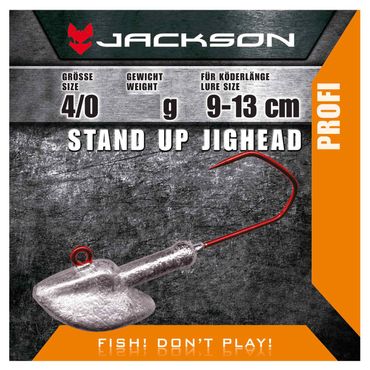 Jackson VMC Jighead Stand Up 3/0 für Köderlänge 5–8 cm 5g