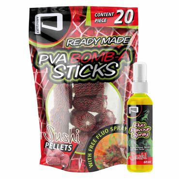 Pelzer PVA Bomb-A-Stick Pellets & Groundbait Füllung