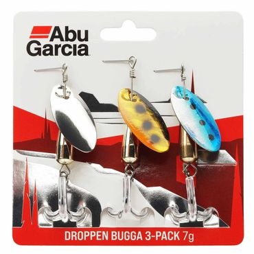 Abu Garcia Droppen Bugga 3-Pack Spinner-Set