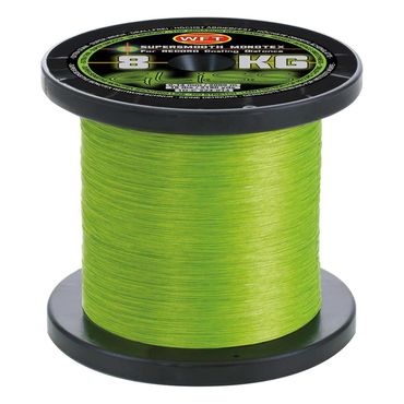 WFT Gliss KG Chartreuse geflochtene Angelschnur Wunschlänge