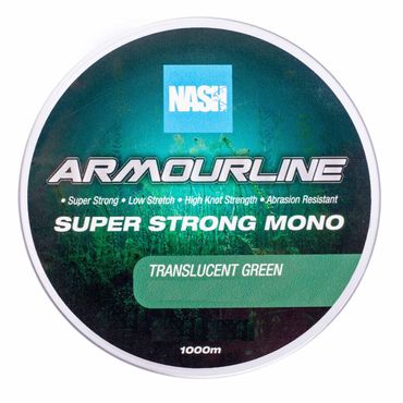 Nash Armourline Mono Green 25lb 0.45mm 1000m Monofile Karpfenschnur