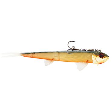 Westin Twinteez Pelagic V-Tail R'N'R 21cm 70g Bass Orange Vertikal-Gummifisch