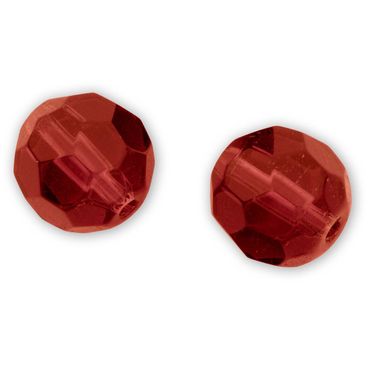 Quantum 4street Glass Bead 8 mm rot Texas Carolina Kugeln