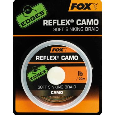 Fox Reflex Camo Soft Sinking Braid 25lb 20m Vorfachmaterial