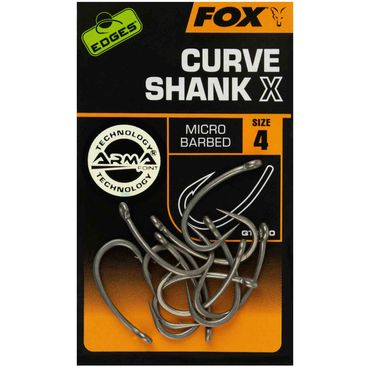 Fox Edges Curve Shank X size 2 Karpfenhaken